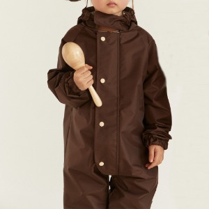 ALL IN ONE RAINSUIT / BROWN